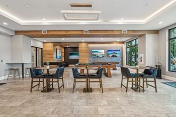 Clubhouse complete with billiards room